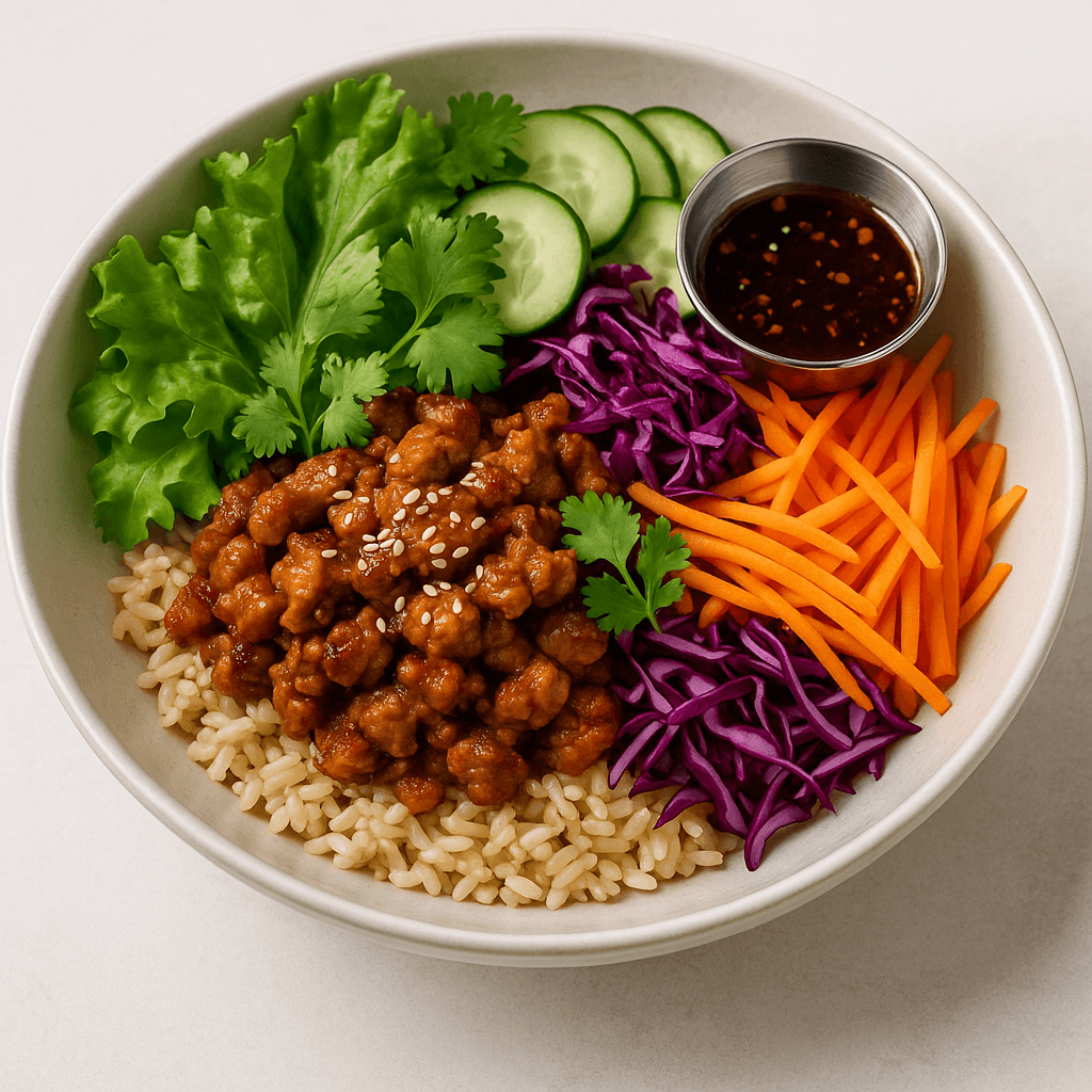 Deconstructed Spring Roll Bowl