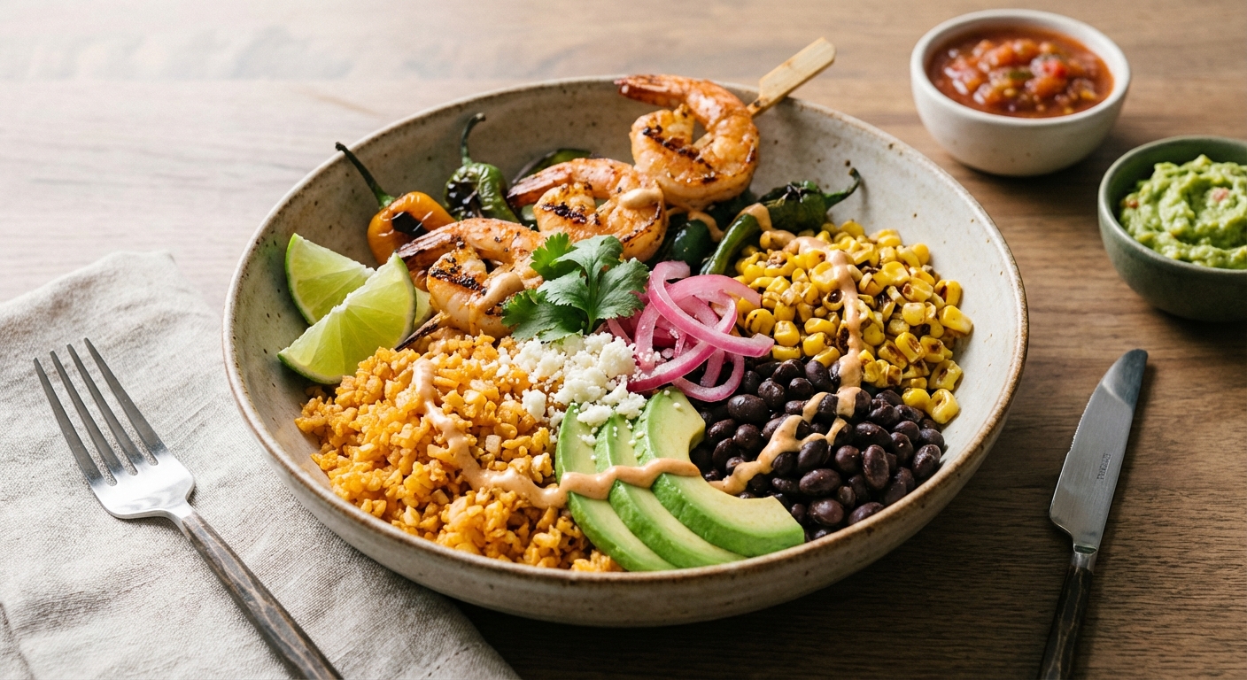 Mexican Cauliflower Rice Bowl