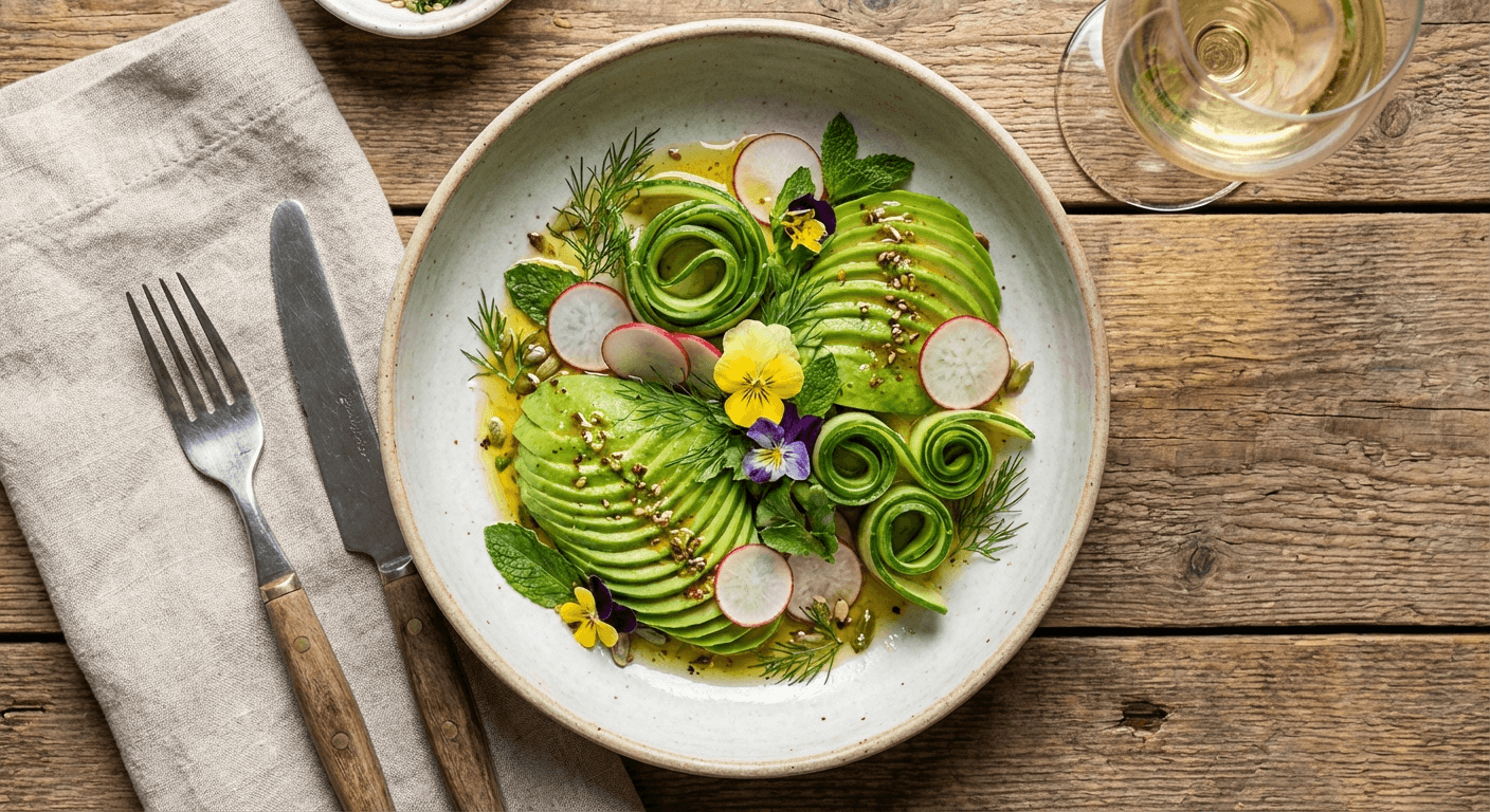 Avocado Cucumber Salad