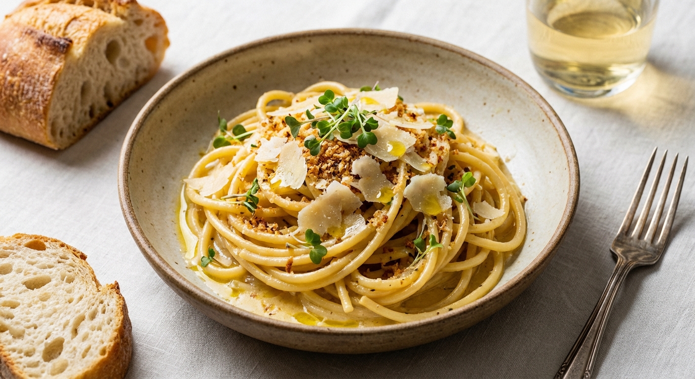 Garlic Butter Parmesan Pasta