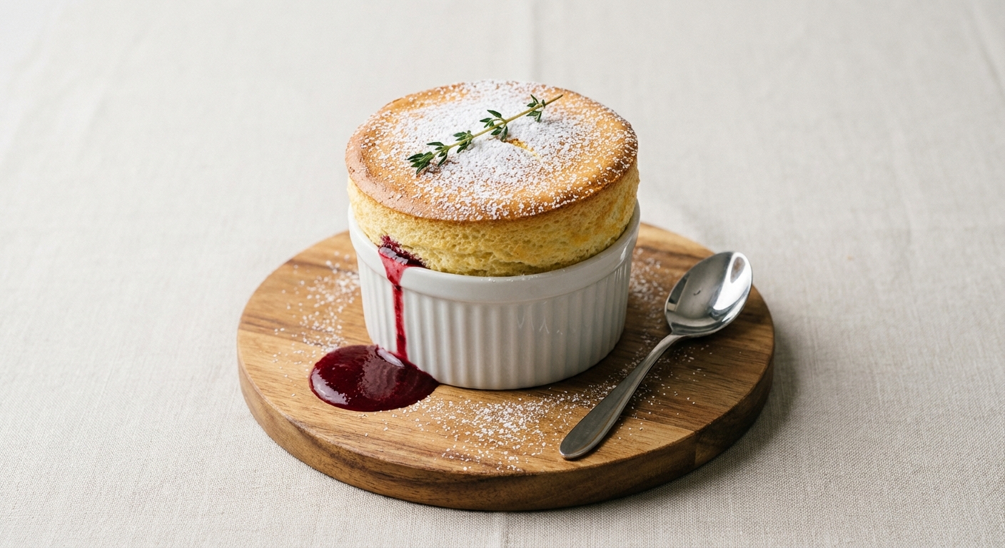 Cheese Soufflé Dessert