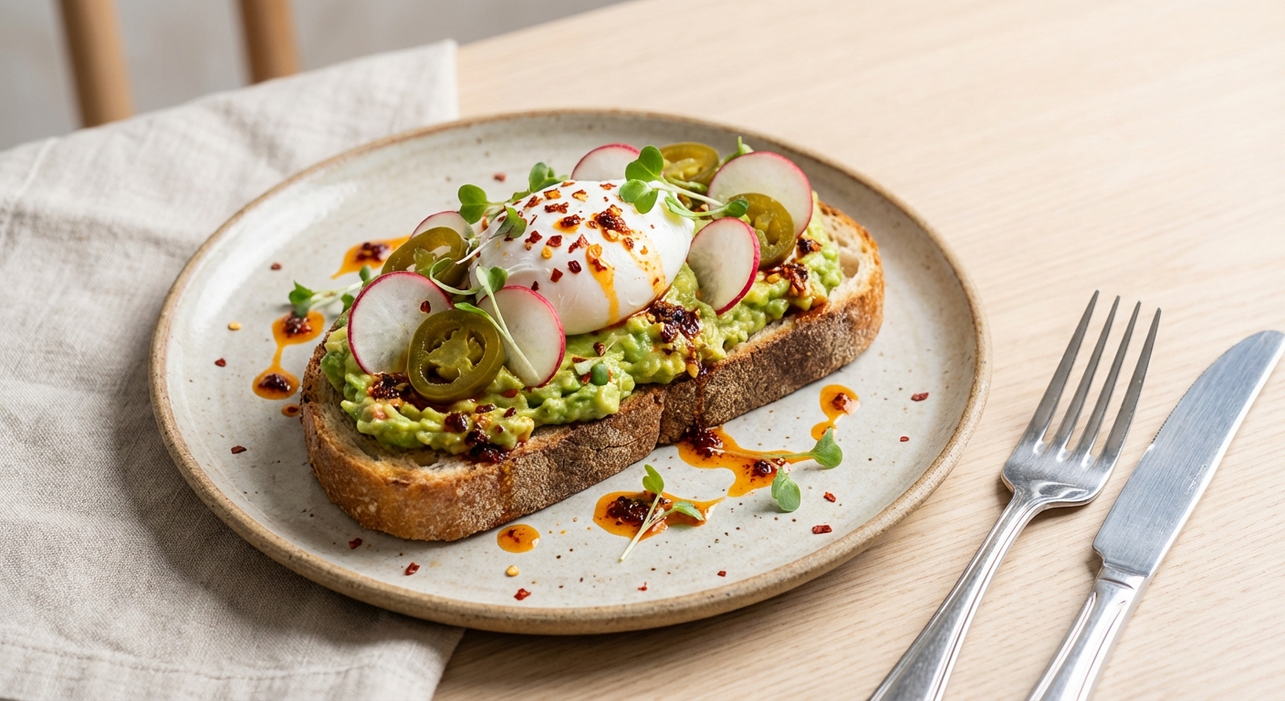 Spicy Avocado Toast