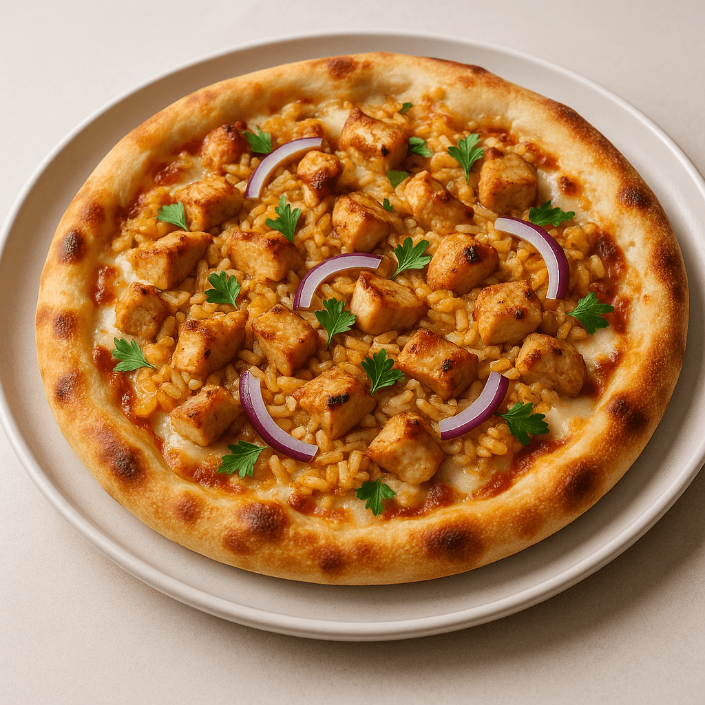 Chicken & Rice Pizza