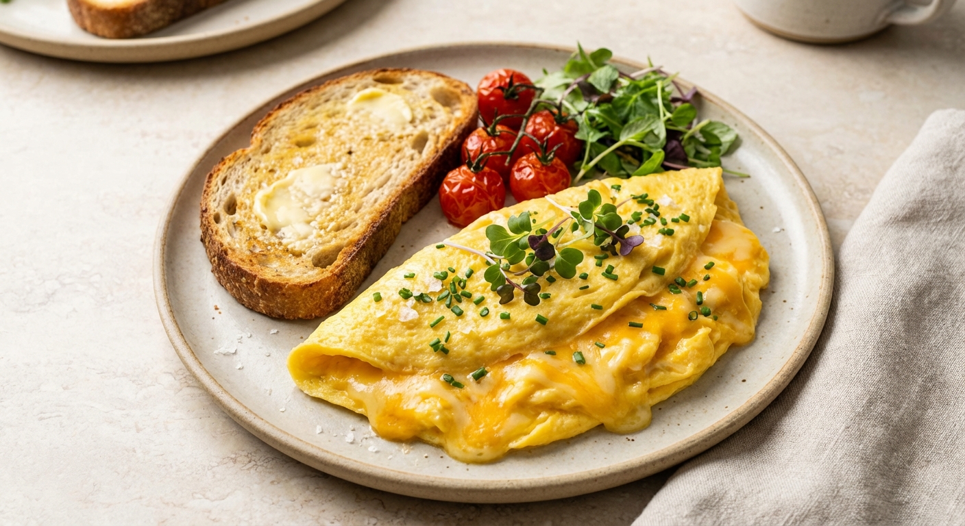 Cheesy Scrambled Eggs