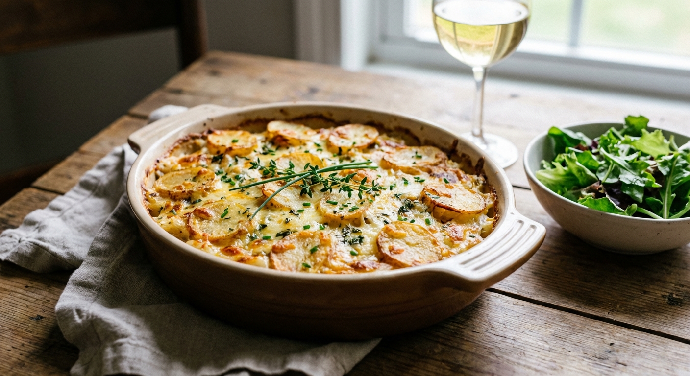 Potato and Rice Casserole